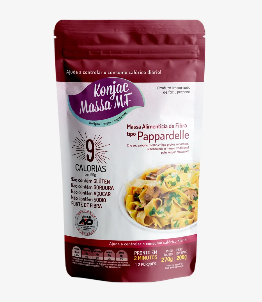 MASSA KONJAC TIPO PAPPARDELLE 270g